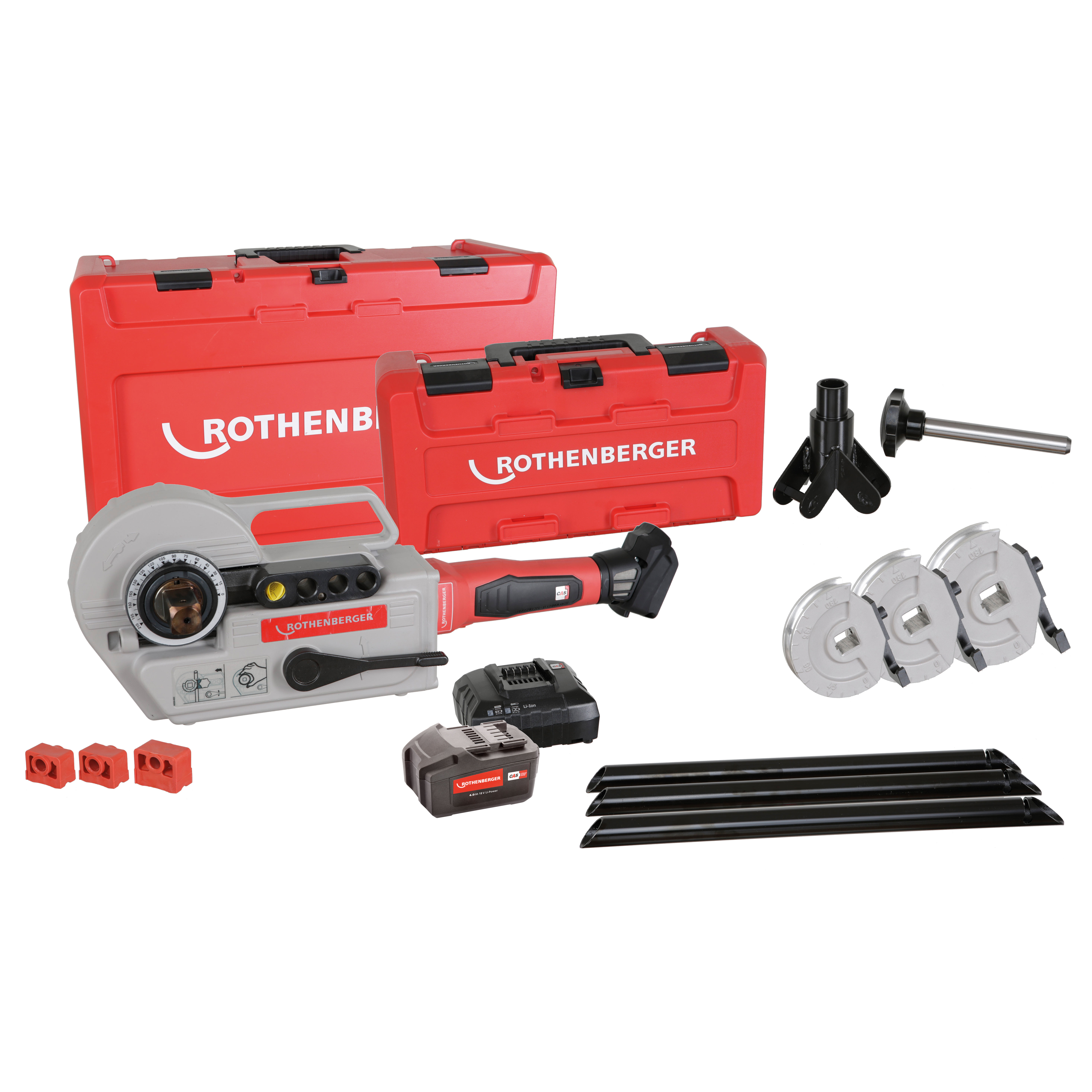 Rothenberger ROBEND Cordless Electrical Pipe Bender with Formers 4000E - 1000003401