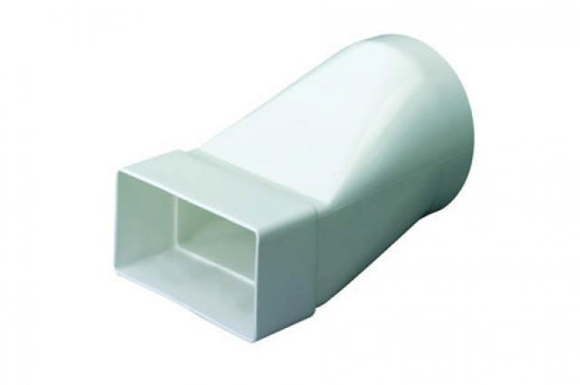 Polypipe Domus Inline Adaptor 110mm x 54mm to 100mm - 40070