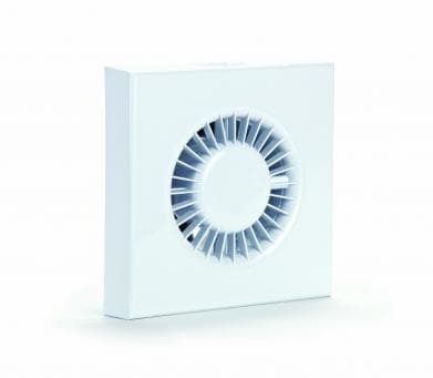 Polypipe Silavent 100mm Axial Bathroom Fan Timer/Humidity - SDF100HTB