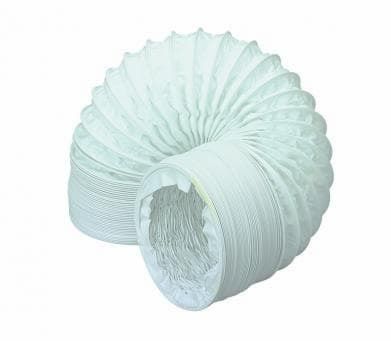 Polypipe Domus Round Flexible PVC Hose 150mm x 1m - 661