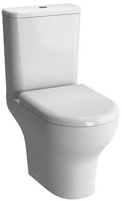 Vitra Zentrum Close Coupled WC Pan (Open Back) and Cistern (Seat Not Included) 5781+5783