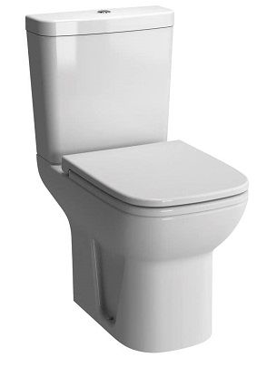 Vitra S20 Close Coupled WC (Shrouded Open Back Pan and Cistern - Seat Not Included) 5513+5514