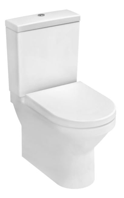 Vitra S50 Close Coupled WC (Fully Back to Wall Pan and Cistern - Seat Not Included) 5332+5422