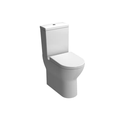 Vitra S50 Comfort Height Close Coupled WC (Fully Back to Wall Pan and Cistern - Seat Not Included) 5349+5422