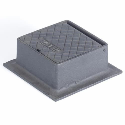 Cast Iron Stop Tap Box 114mm x 114mm