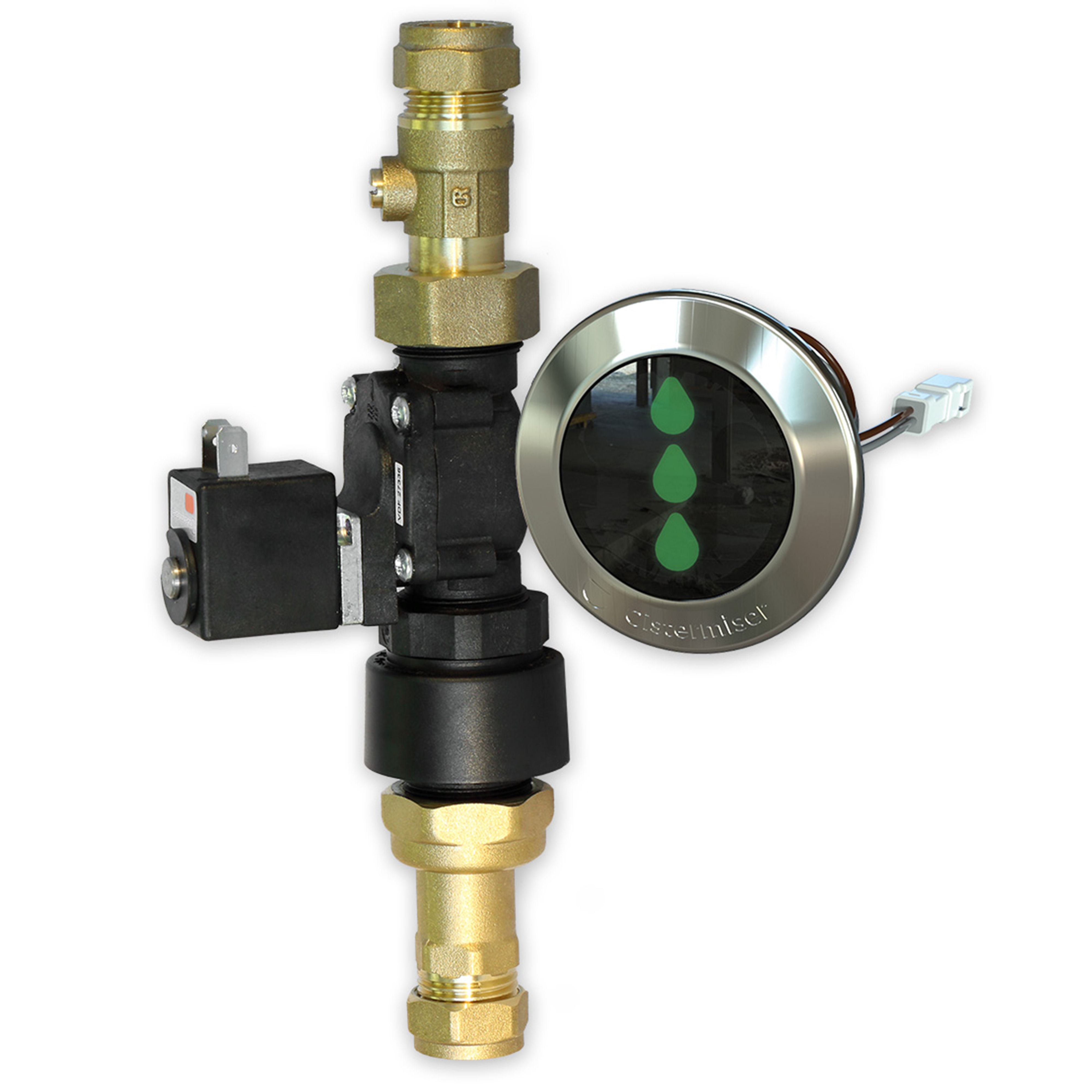 Cistermiser Urinal Direct Flush Control Valve with Discreet Sensor