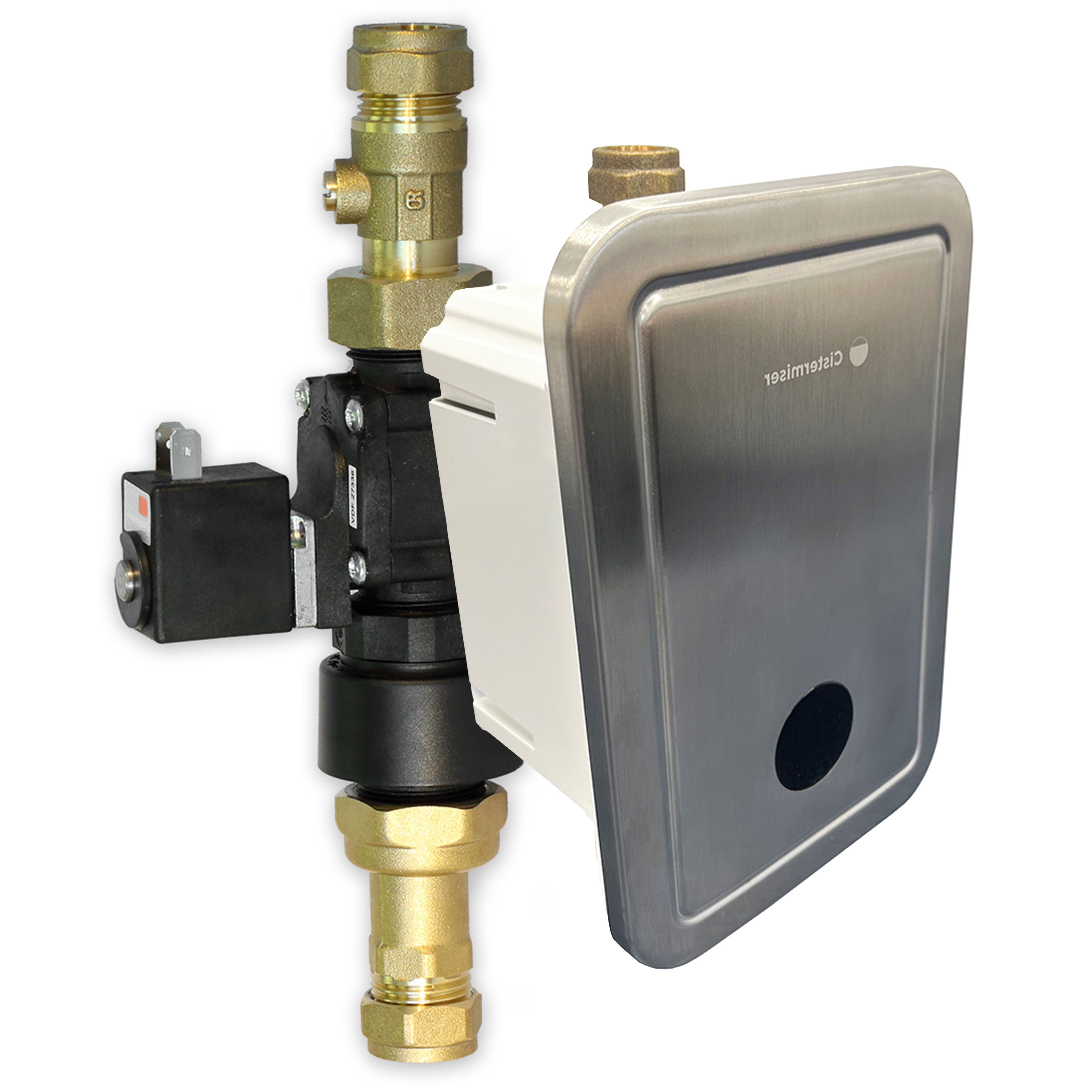 Cistermiser Urinal Direct Flush Control Valve with Accessible Sensor