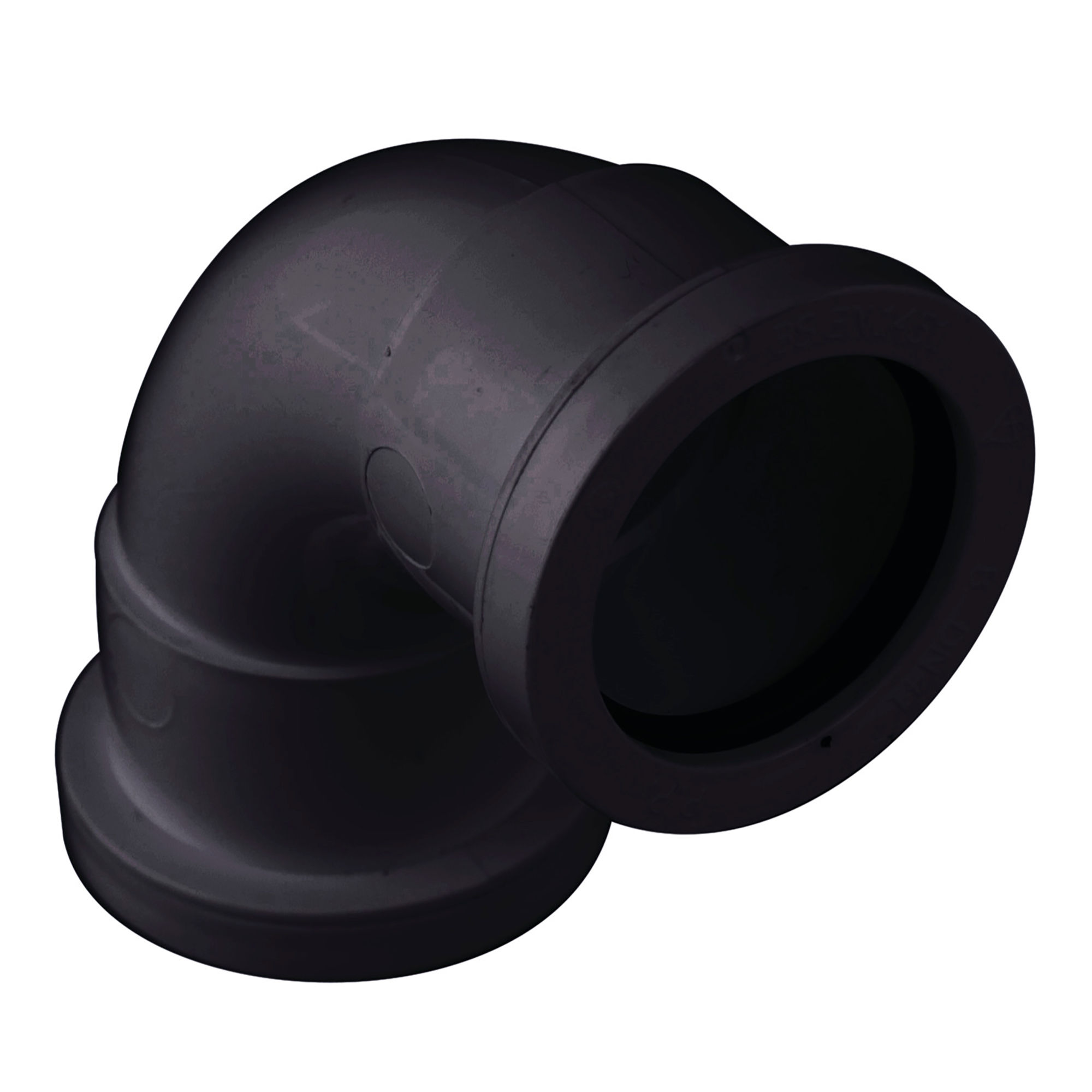 Brett Martin Push-Fit Waste 92.5° Swept Bend Black 32mm - W900B