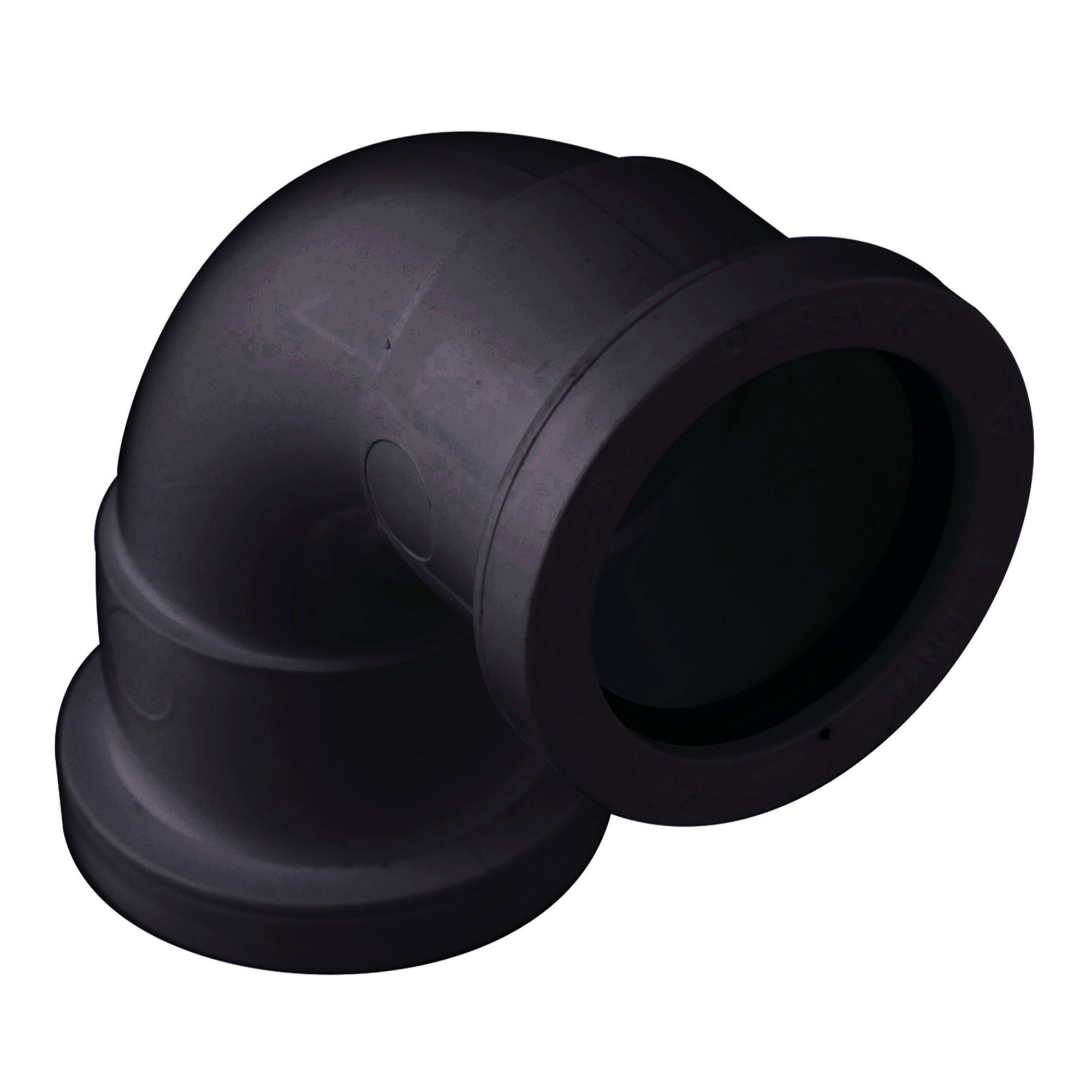 Brett Martin Push-Fit Waste 92.5° Swept Bend Black 40mm - W920B