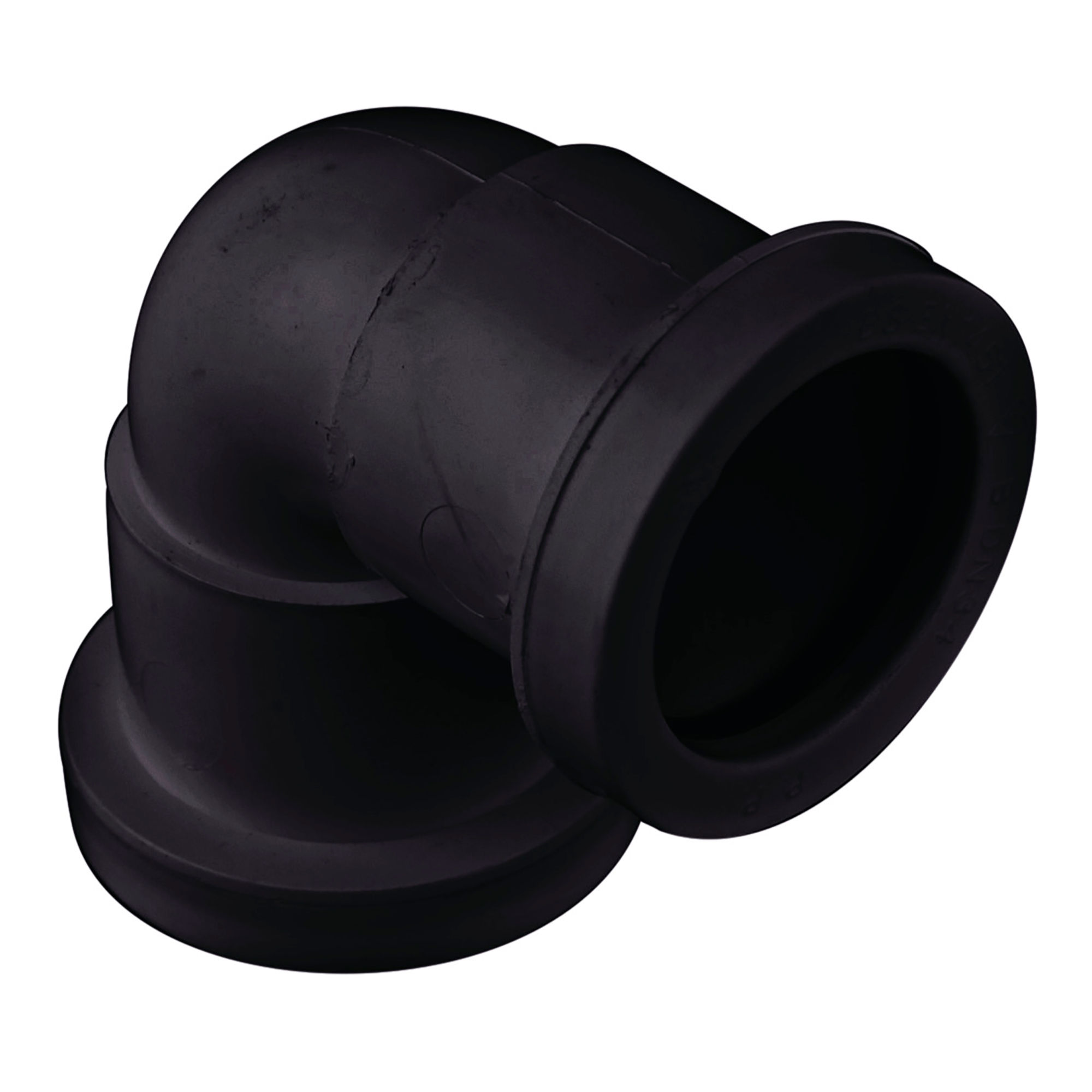 Brett Martin Push-Fit Waste 90° Knuckle Bend Black 40mm - W927B