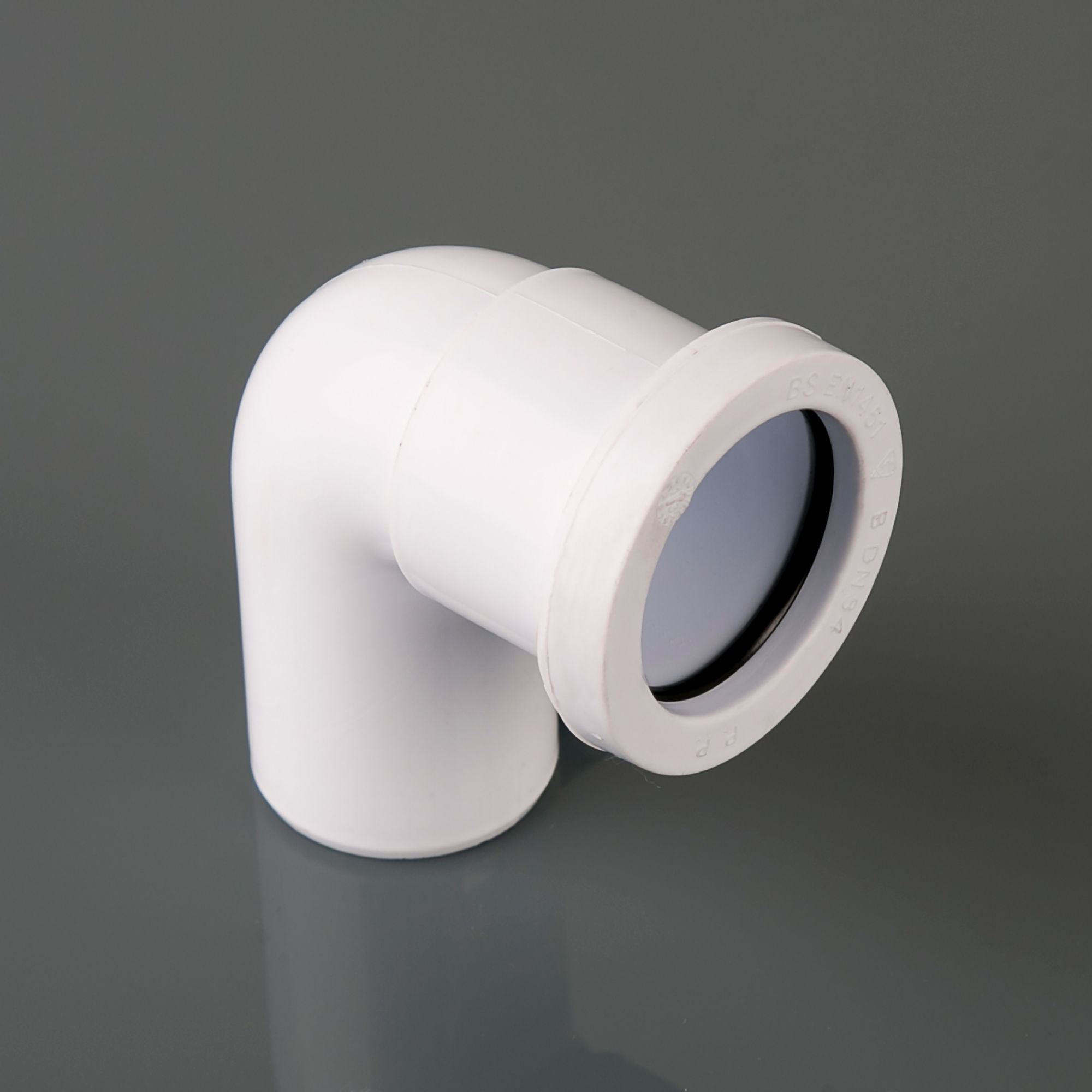 Brett Martin Push-Fit Waste 90° Conversion Bend White 32mm - W906W