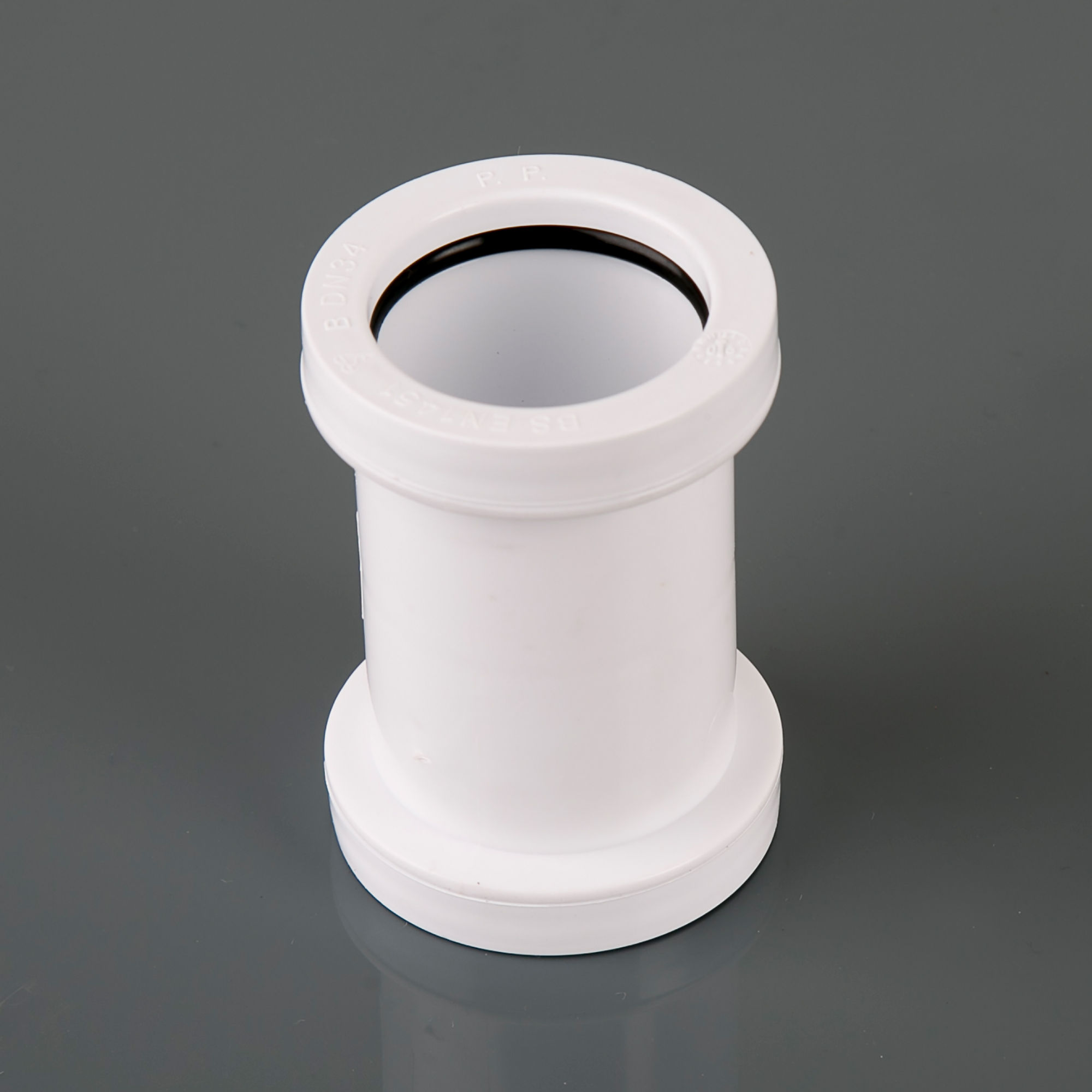 Brett Martin Push-Fit Waste Straight Connector White 40mm - W922W