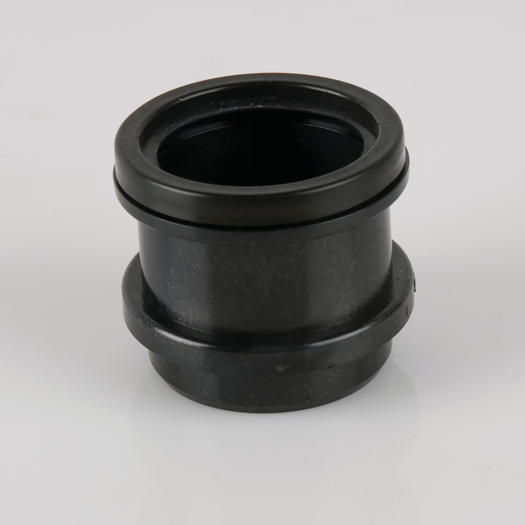 Brett Martin MuPVC Angled Waste Adaptor Black 50mm - BW6B