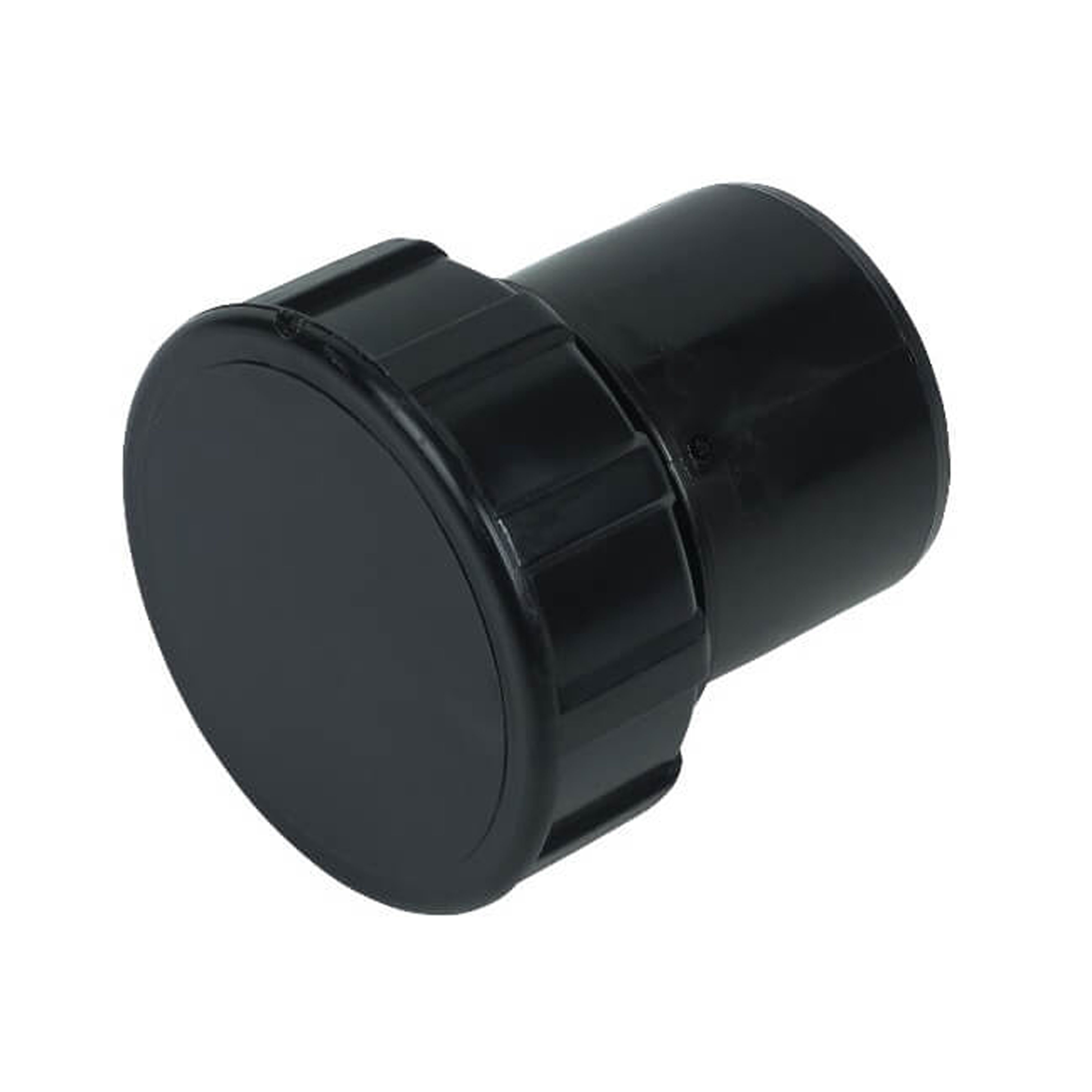 Floplast Solvent Weld Waste Access Plug Black 40mm - WS31B