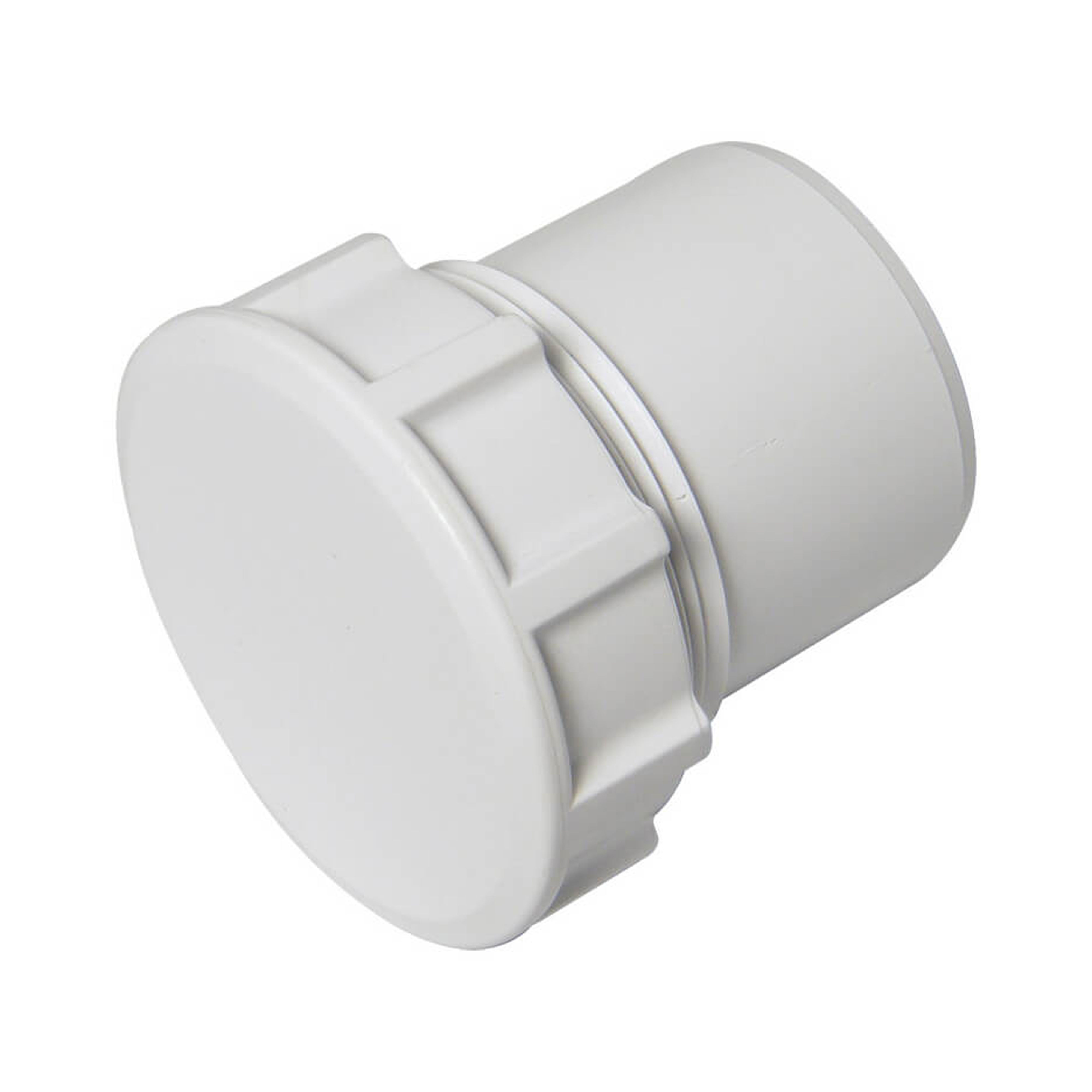 Floplast Solvent Weld Waste Access Plug White 50mm - WS32W