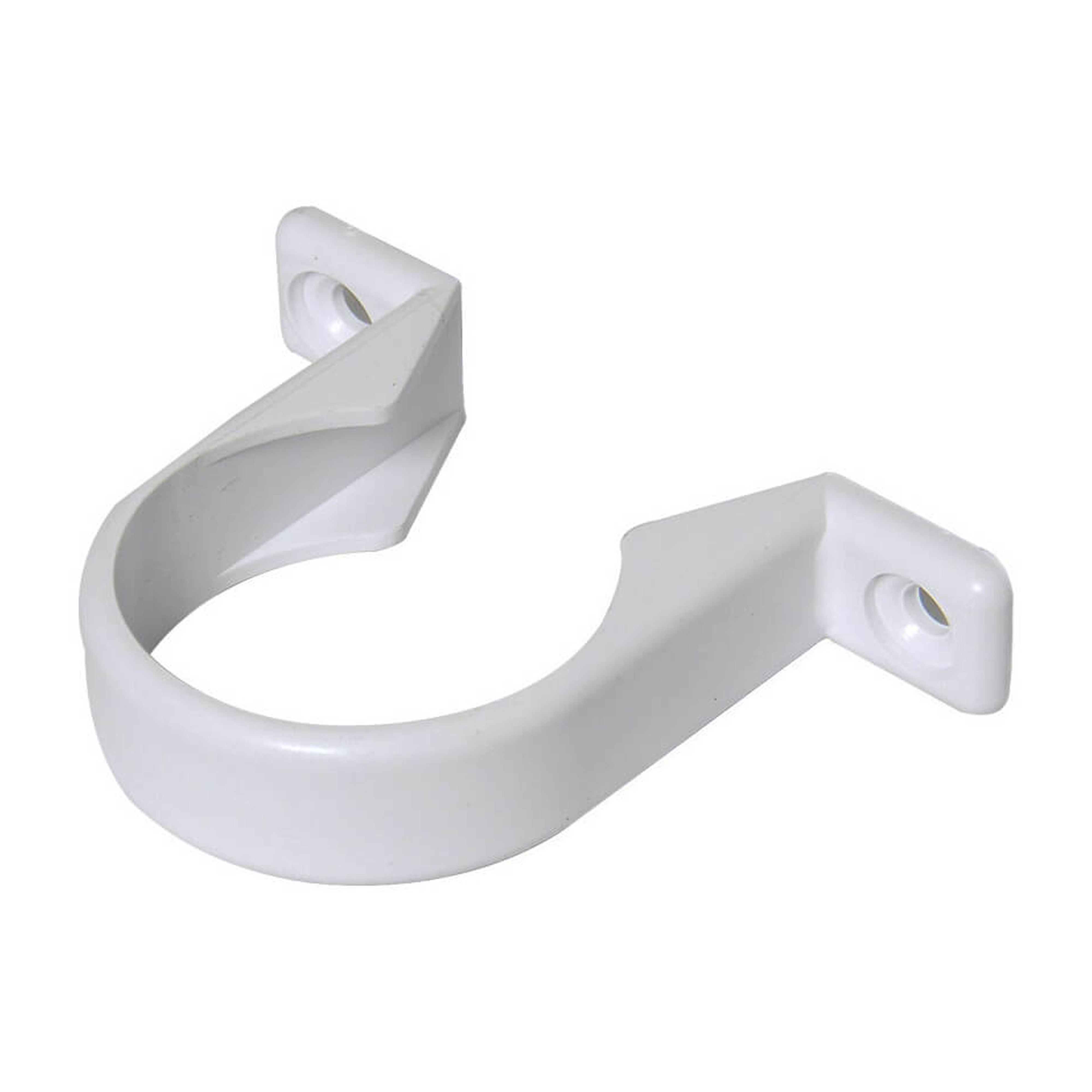 Floplast Solvent Weld Waste Saddle Clip White 32mm - WS34W