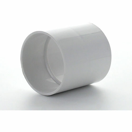 Hunter Solvent Weld ABS Straight Coupling White 50mm - WAC5W