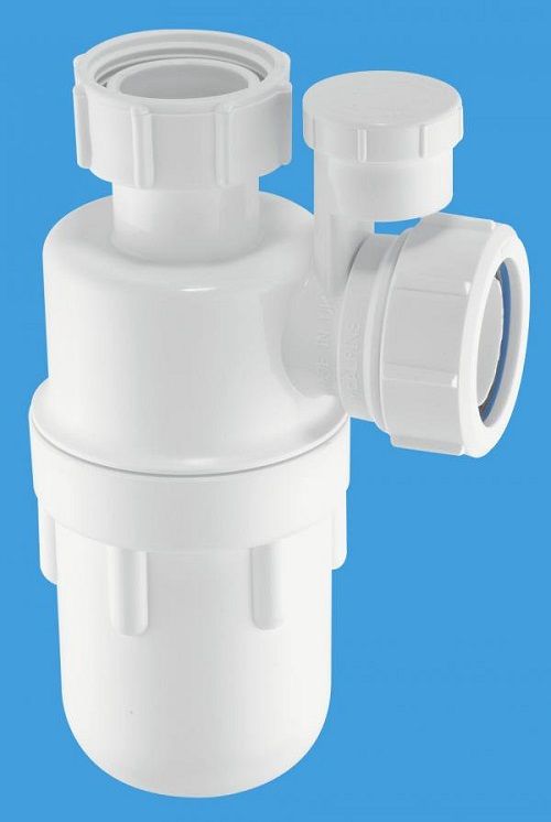McAlpine Anti-Syphon Bottle Trap (Silentrap) 75mm Seal 1 1/4" - A10V