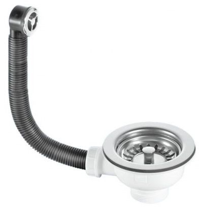 McAlpine Basket Strainer Waste and Overflow 1 1/2" - BWSTOFSS