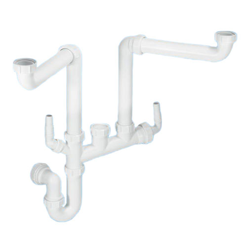 McAlpine Double Bowl Sink Kit 1.5" - SSK2