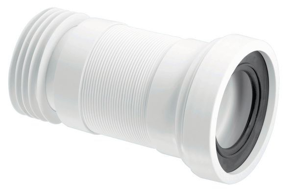 McAlpine Flexible WC Connector 170-410mm - WC-F26R