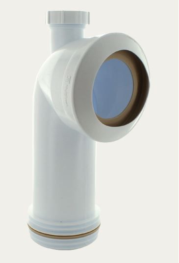 Multikwik WC Bent Connector with Boss - MKBB3191