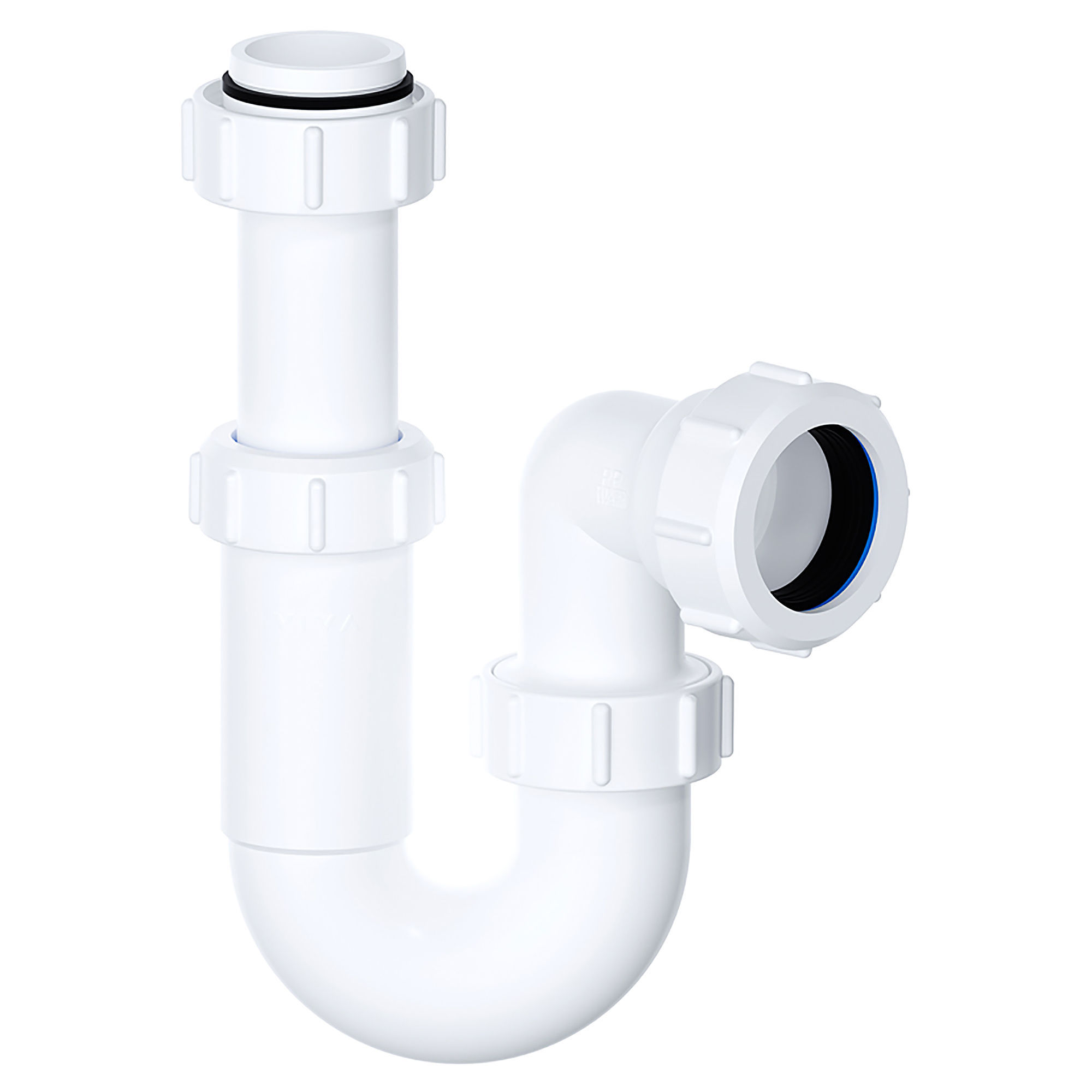 Viva Telescopic P Trap 1 1/4" (32mm) 75mm Seal - WTTP32