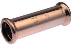 Xpress Copper S1Slip Straight Coupling Slip Pattern 15mm - 38044