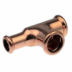 Xpress Copper S26 One End Reduced Tee 28mm x 22mm x 28mm - 38514
