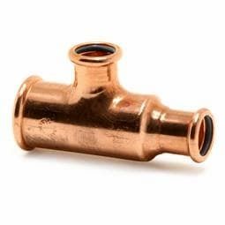 Xpress Copper S27 One End and Branch Reduced Tee 22mm x 15mm x 15mm - 38530