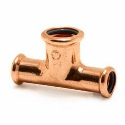 Xpress Copper S28 Both Ends Reduced Tee 15mm x 15mm x 22mm - 38545