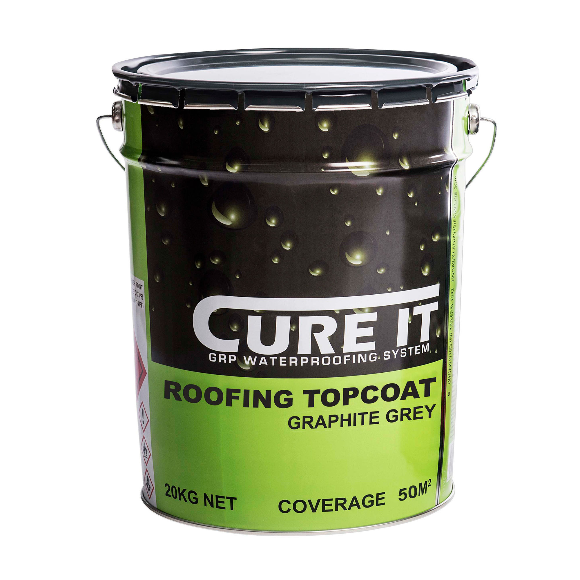 Cure-It Roofing Topcoat Graphite