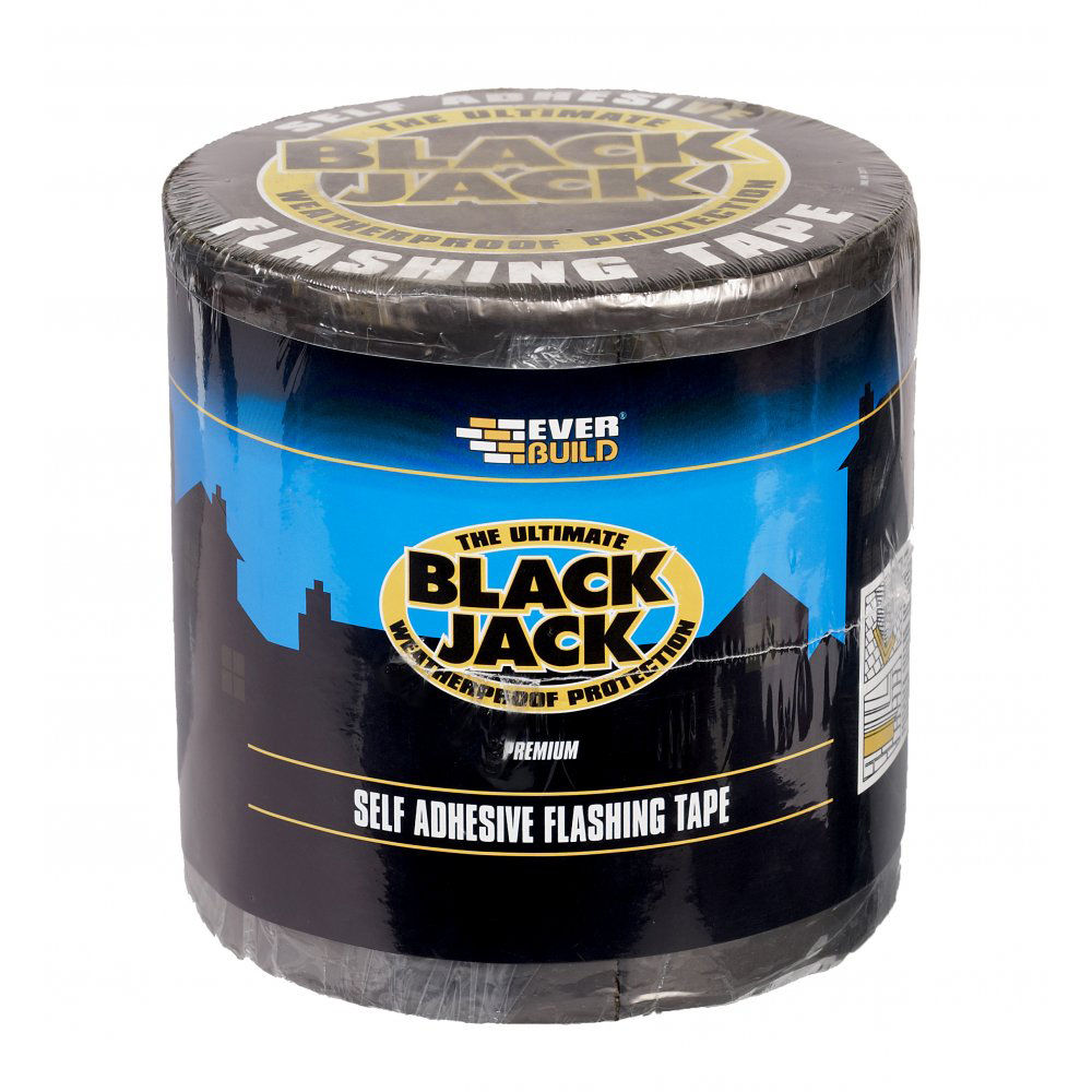 Everbuild 910 Black Jack Flashing Roll 100mm x 10m