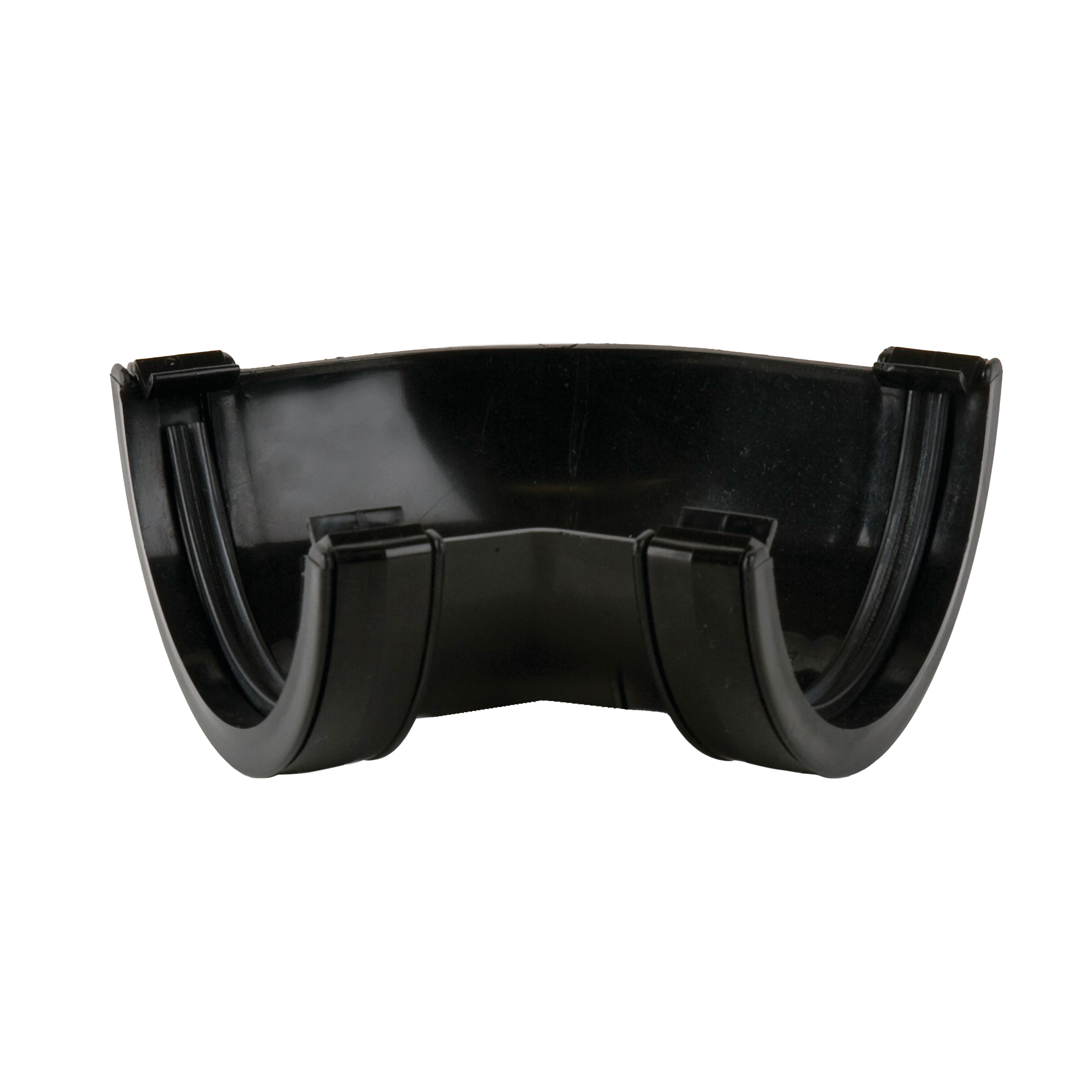 Brett Martin Roundstyle Gutter Angle 135° Black 112mm - BR049B