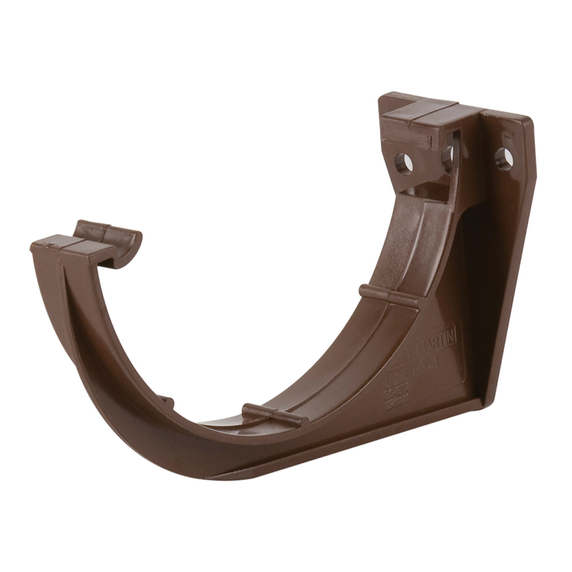 Brett Martin Roundstyle Gutter Fascia Bracket Brown 112mm - BR043BR