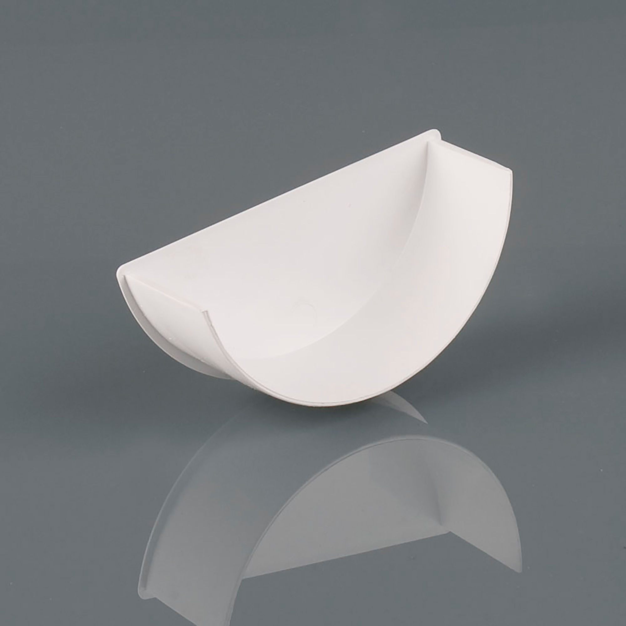 Brett Martin Gutter Internal Stopend Arctic White 112mm - BR046A