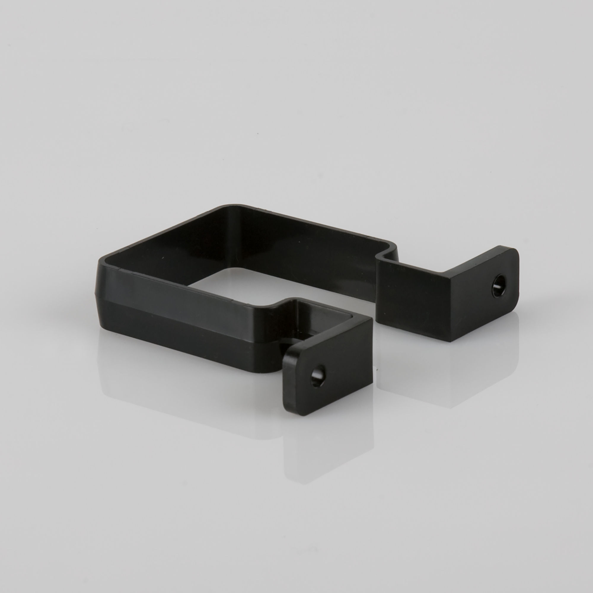 Brett Martin Square Downpipe Bracket Black 65mm - BR507B