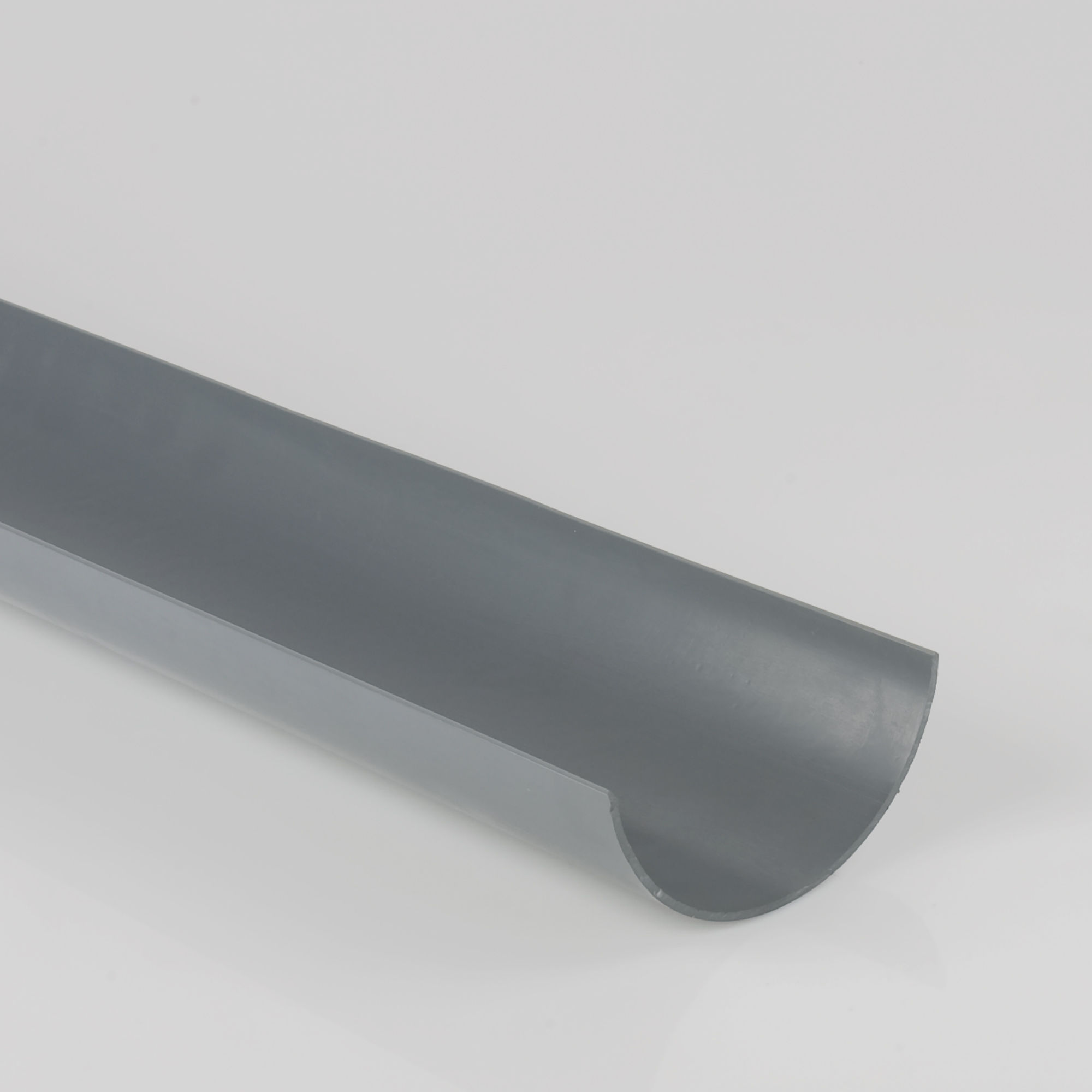 Brett Martin Roundstyle Gutter Grey 112mm x 4m - BR042G