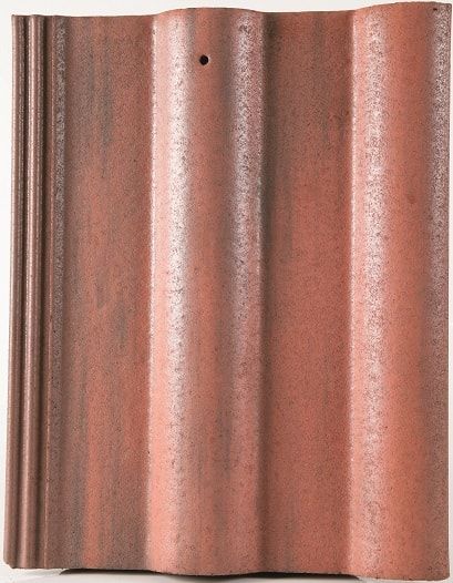 Lagan Double Roll Tile Antique Red