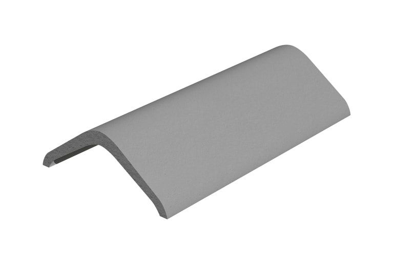 Marley Modern Ridge Tile Smooth Grey
