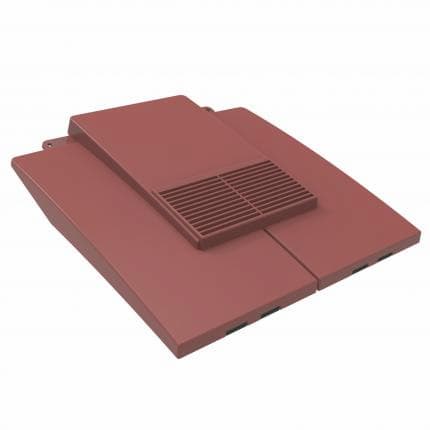 Manthorpe Plain Tile Roof Vent Antique Red - GTV-PT-AR