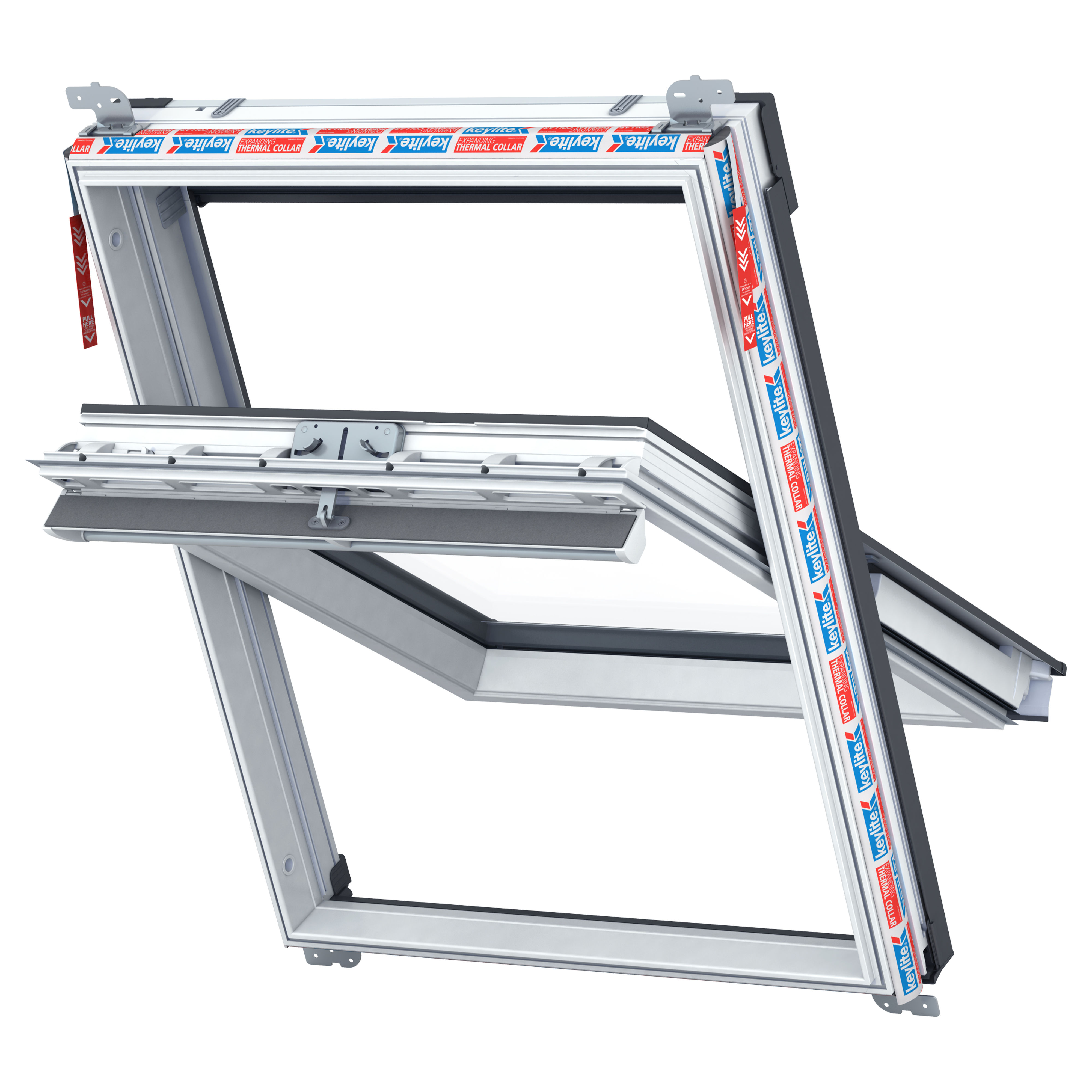 Keylite Polar PVC Centre Pivot Hi-Therm Roof Window - PCP HT