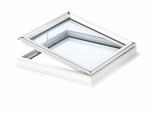 Velux Elec Flat Roof Window 1000x1000mm 73QV Pane