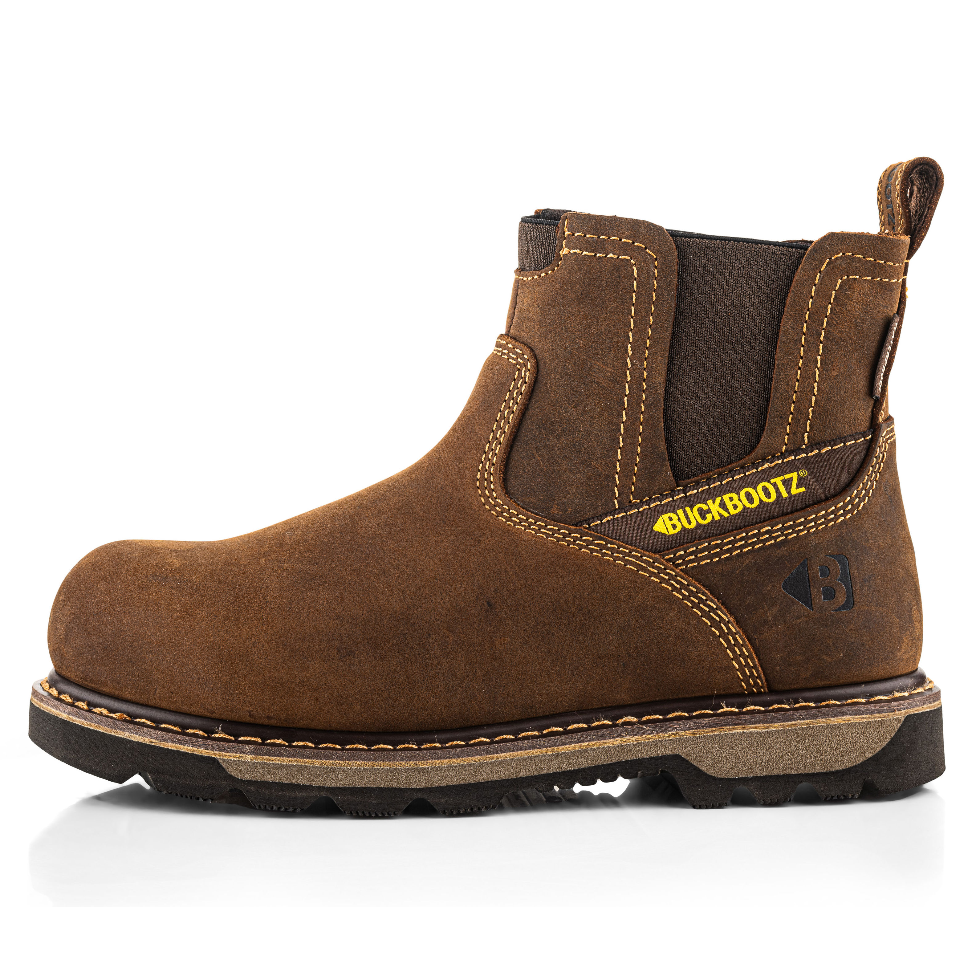 Buckler Buckbootz B1180 Hard as Nails Dealer Boots Dark Brown