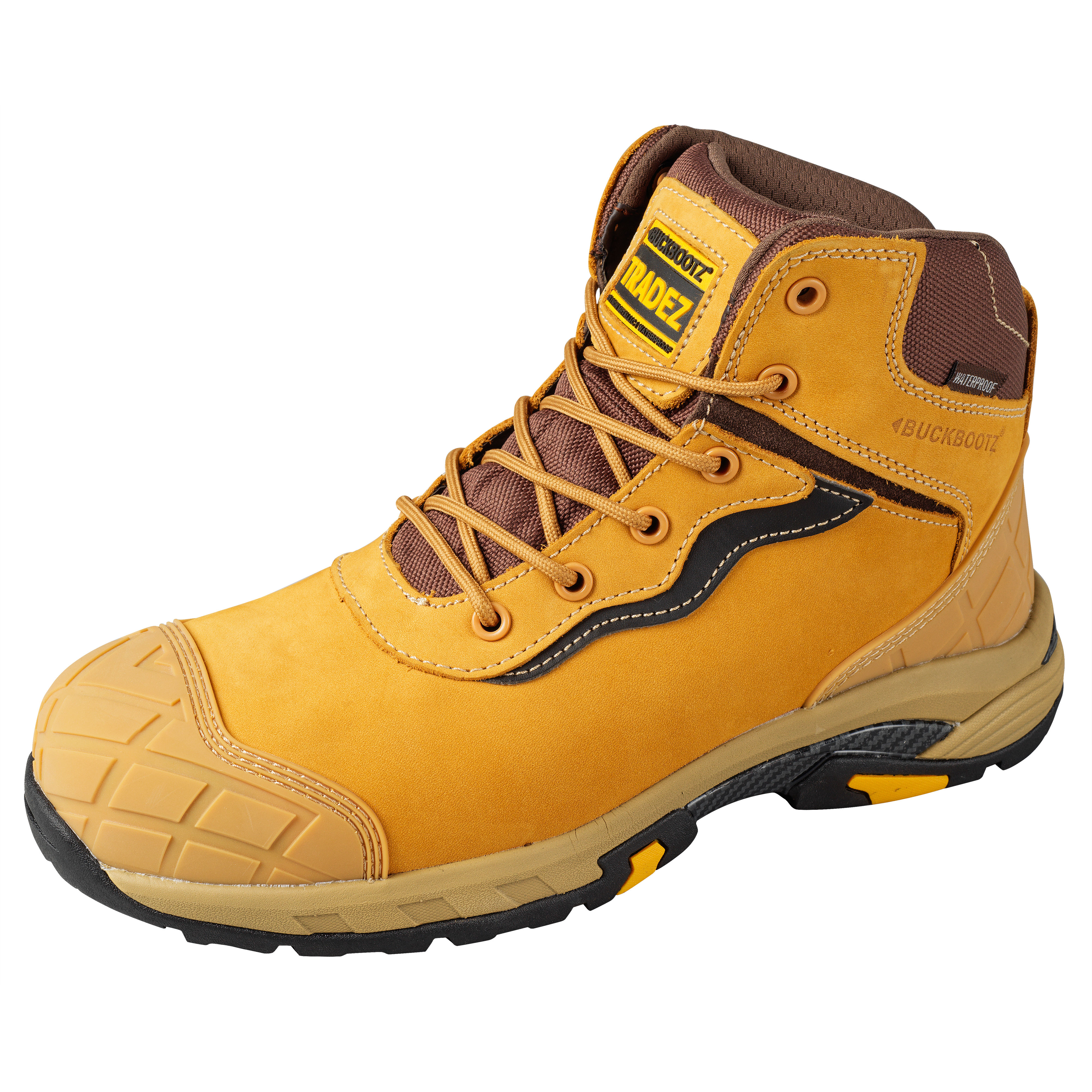 Buckler Tradez Blitz Lightweight Waterproof Metal-Free Safety Boots Honey - BLITZHY