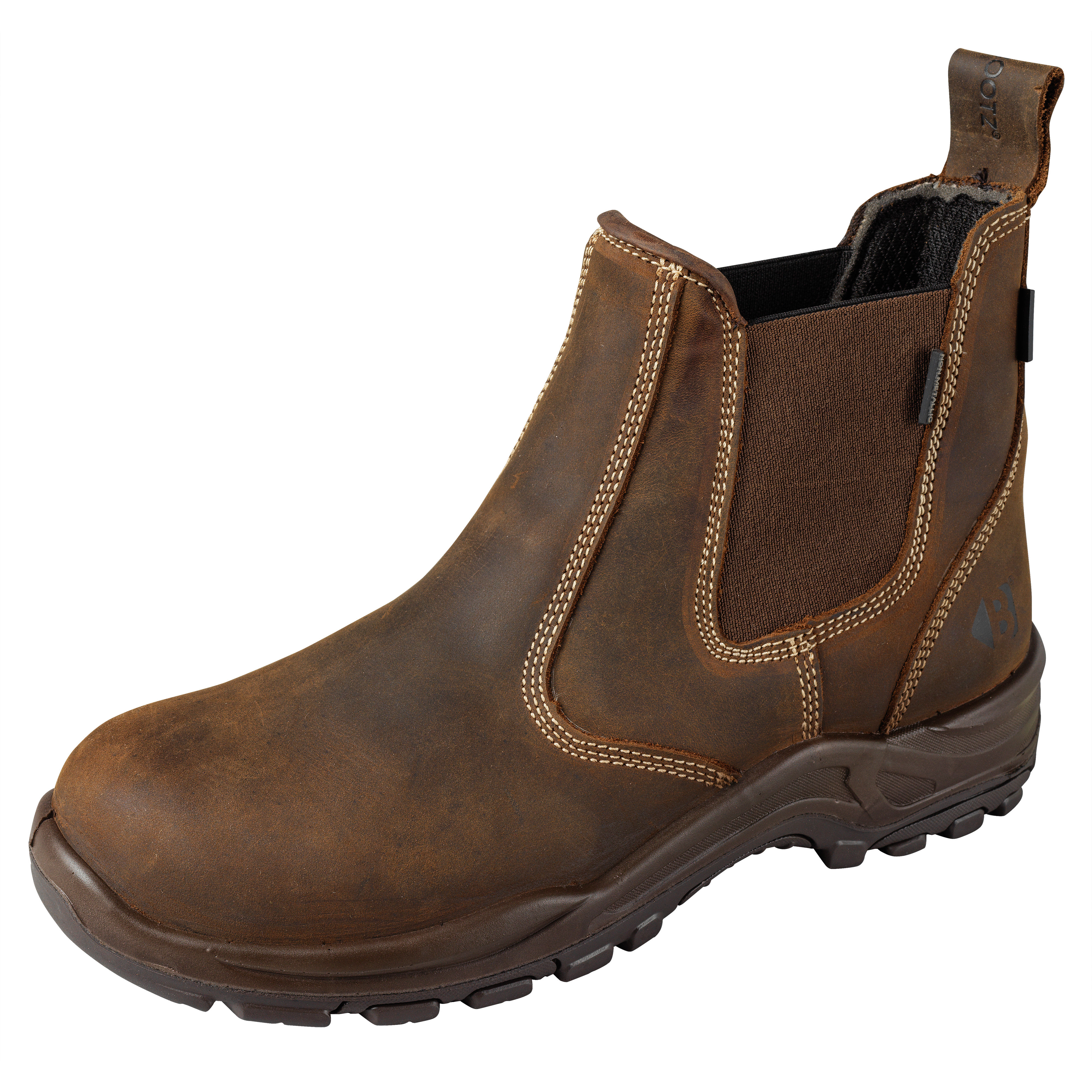 Buckler Dealerz Lightweight Safety Dealer Boots Brown - DEALERZ