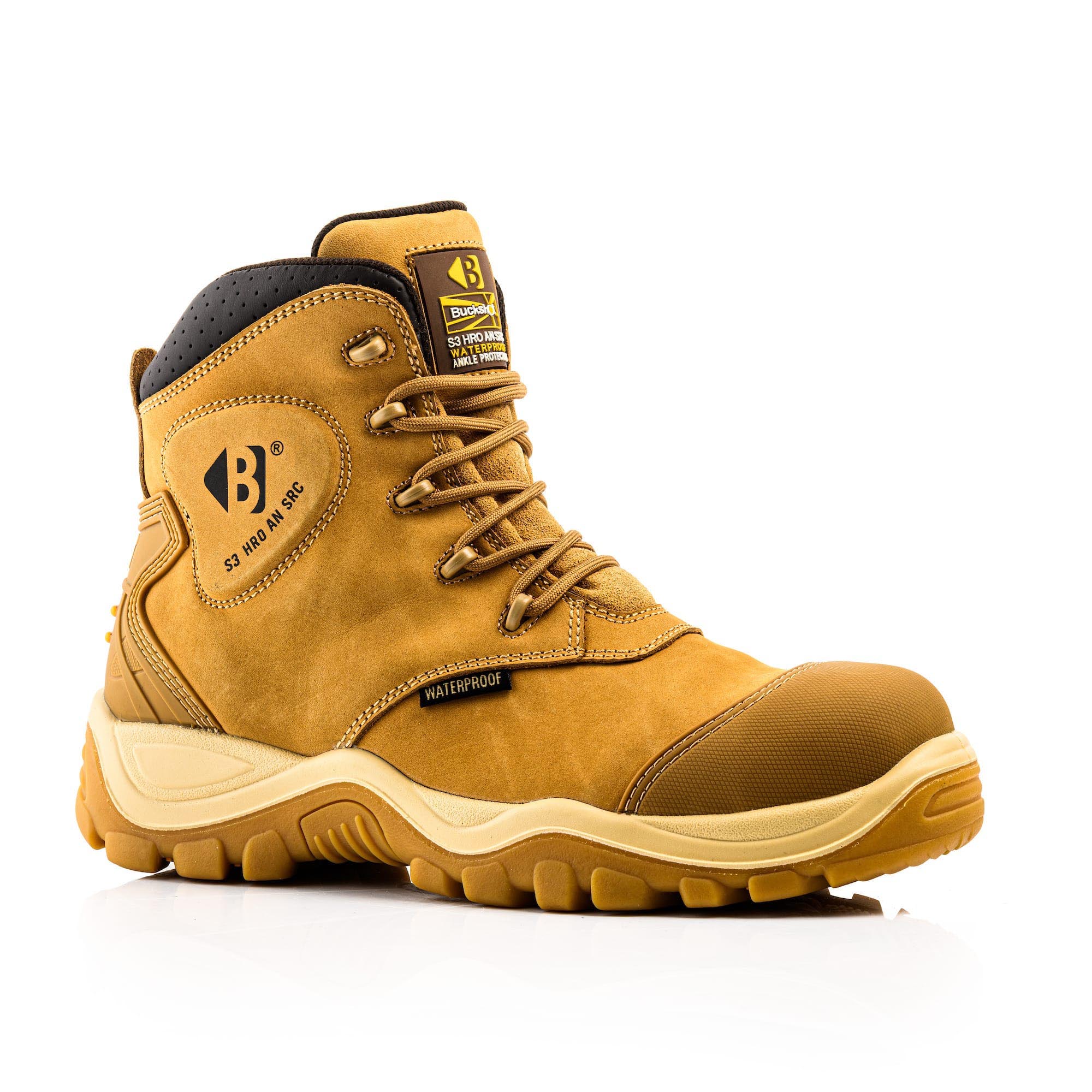 Buckler Bang Guardz Lace Work Boots S3 Honey - BSH012HY