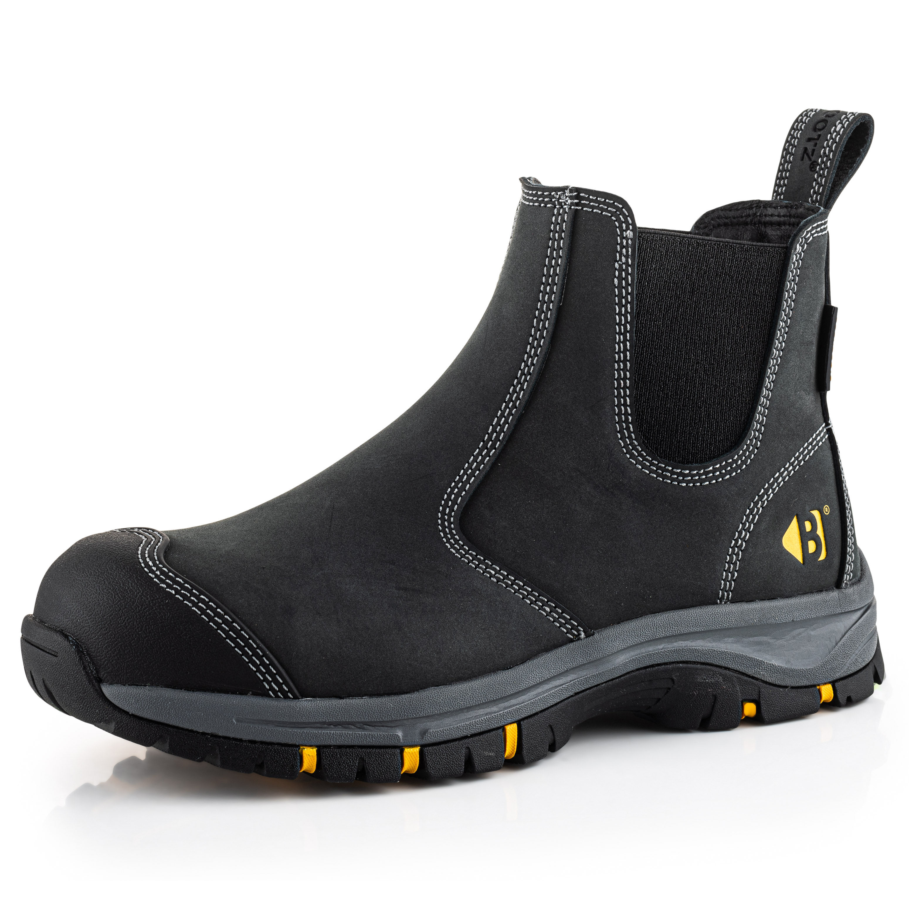 Buckler Buckbootz Wizardz Nubuckz Safety Dealer Boots Black