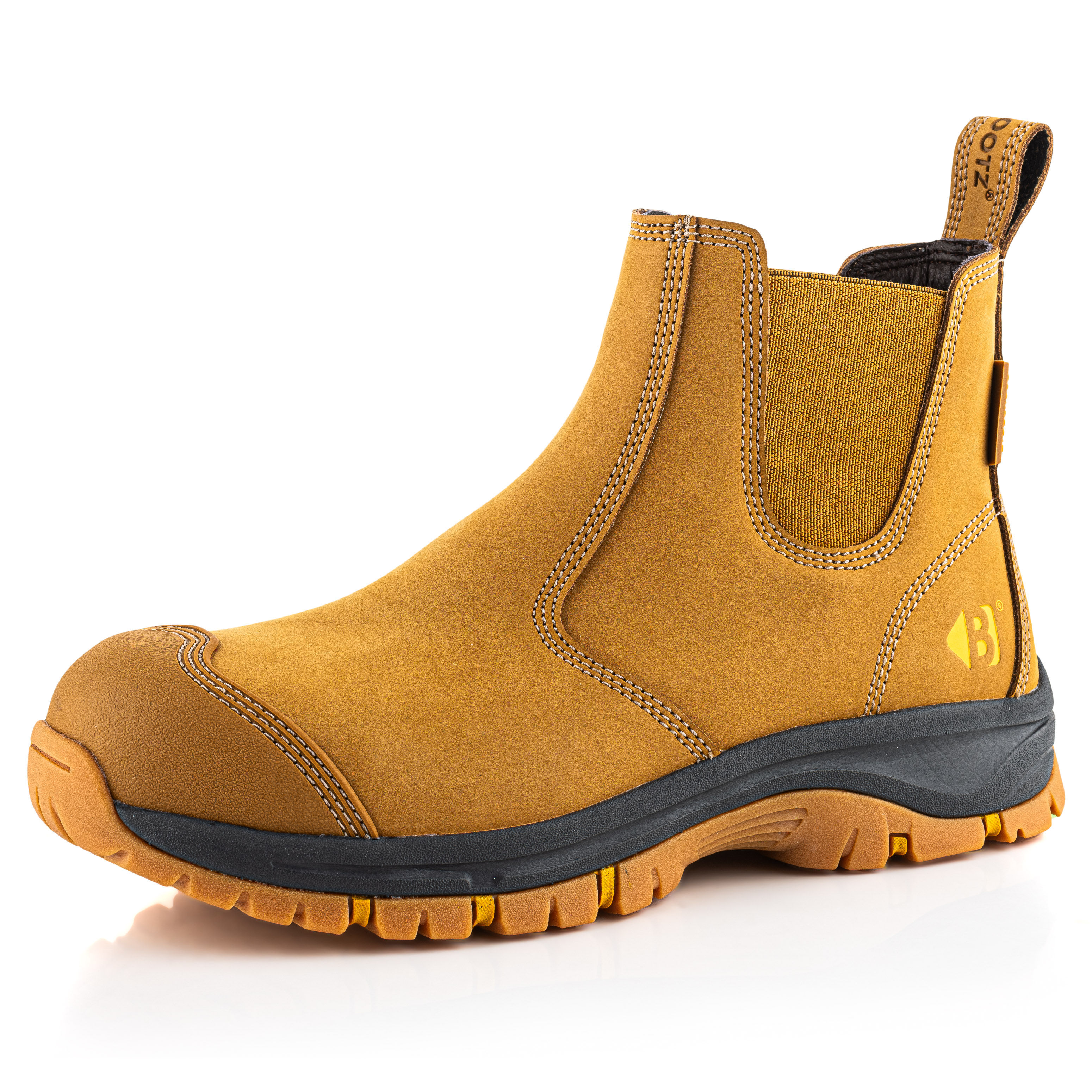 Buckler Buckbootz Wizardz Nubuckz Safety Dealer Boots Honey