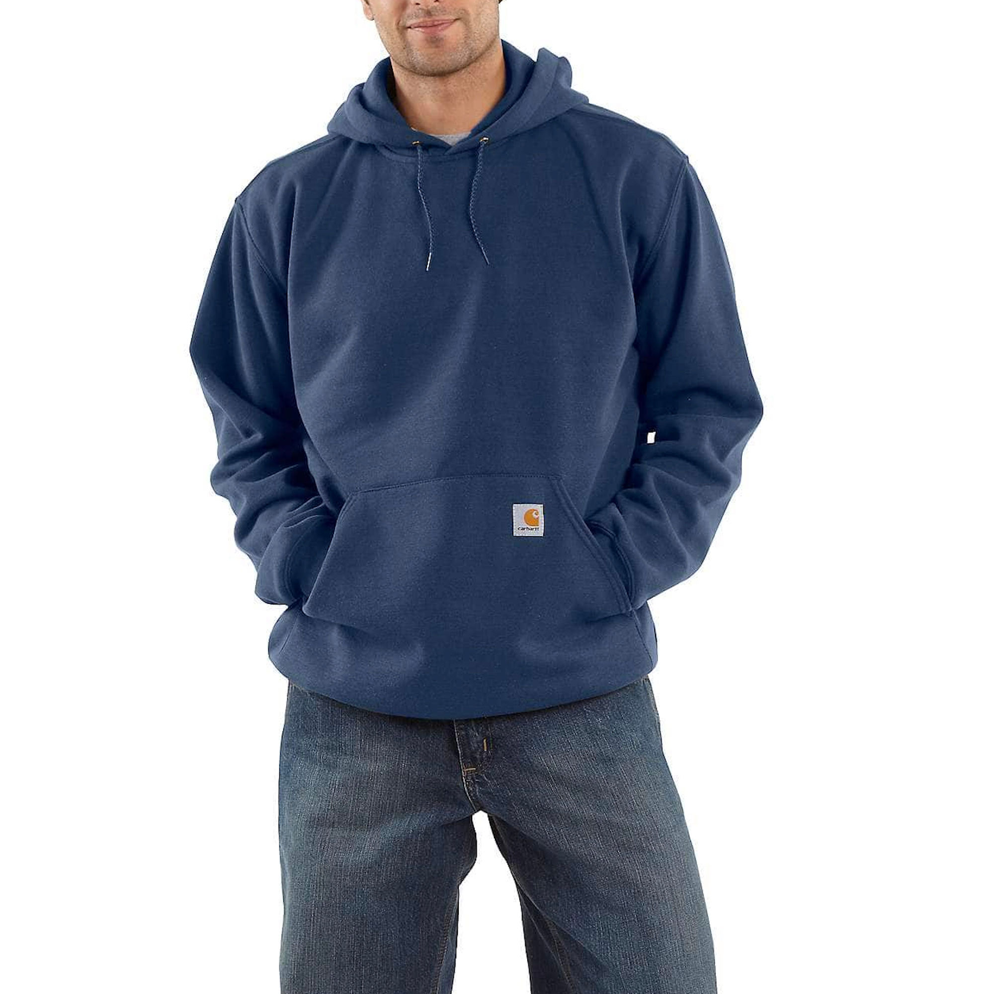 Navy work hoodie on sale